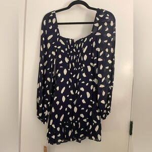 Reformation Cammi Dress Splatter NWT Size 0